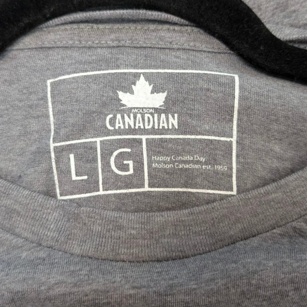 (3/$20) I Am Canadian Text Tee - Picture 3 of 4